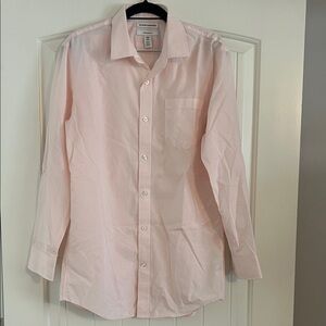 Amazon Essentials Light Pink Dress Shirt